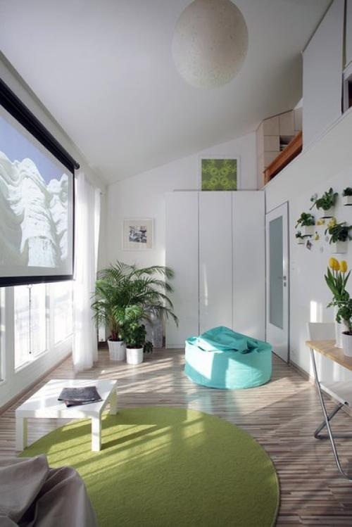 Мансарда - трансформер в Праге. 09