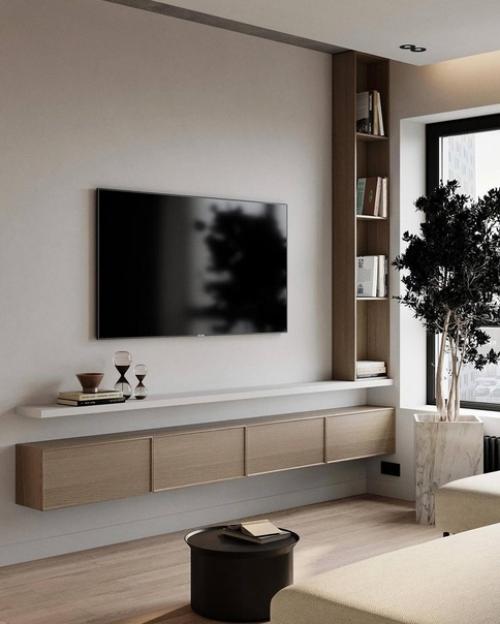 Интерьер квартиры в светлых тонах. 05