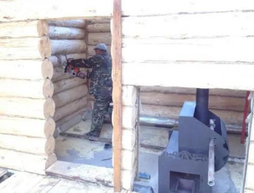 Отлично срубил!  И помыться, и попариться! 05