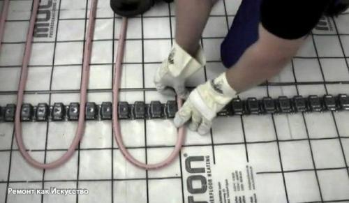 Как утеплить пол в бане. 05