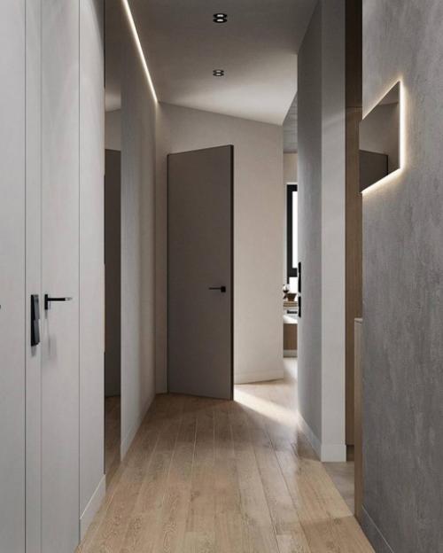 Интерьер квартиры в светлых тонах. 08