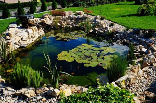 Как сделать на даче искусственный пруд? 02