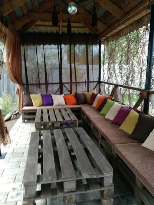 Обустройство беседки своими руками. 04