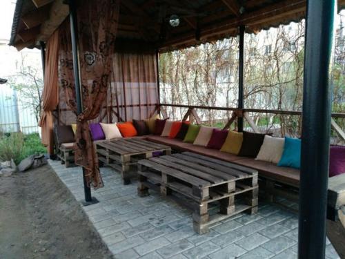 Обустройство беседки своими руками. 08