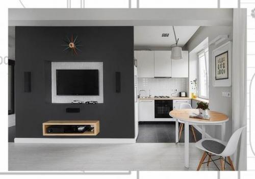 Замечательный дизайн - проект маленькой квартиры в хрущёвке. 03