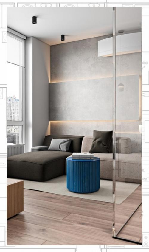 У многих синий цвет с прохладой и свежестью ассоциируется. 01