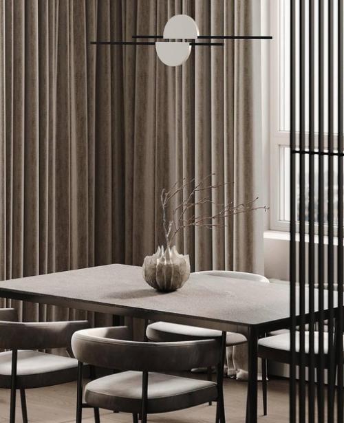 Идеальное сочетание функциональности и стиля - дизайн кухни гостиной в современном стиле. 03