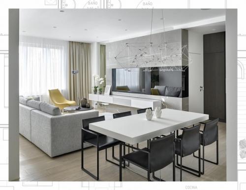 Посмотрите, как профи из Бюро Александры Федоровой удачно обыграли сочетание фактур натурального камня, дерева и природных цветов. 01