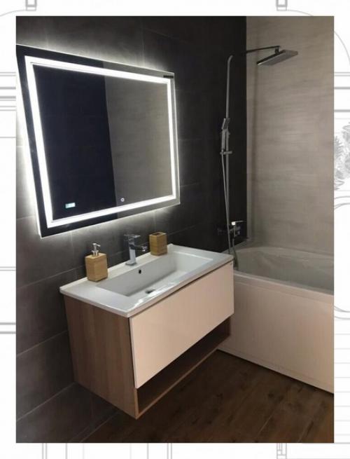 Вот такой санузел после ремонта получился. 05