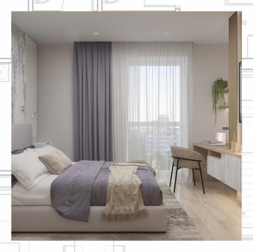 Спальная комната в доме всегда особую роль занимает. 01