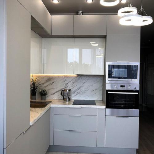 А это наша стильная кухня. 01