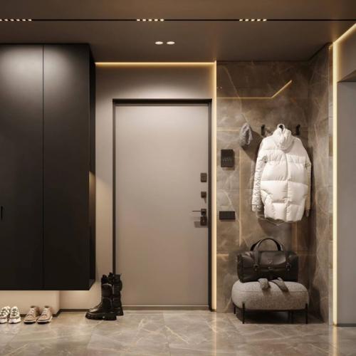 Прогулка по стильной современной квартире, площадью 65 кв. 07