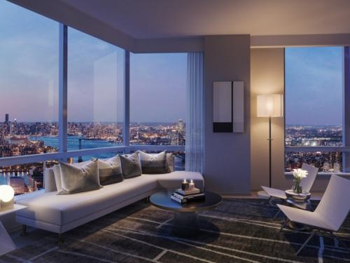 Панорамные окна во всю стену делают интерьер особенным и дают максимум солнечного света. 03