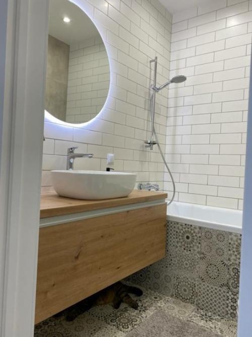 Главная наша радость в этом ремонте то, что удалось выделить место в квартире для постирочной. 02