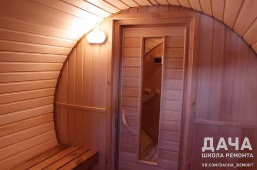 Баня - бочка своими руками. 03