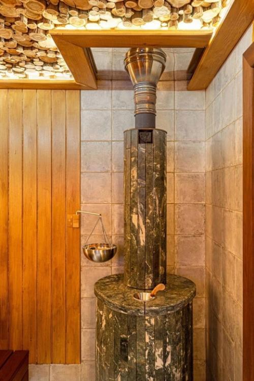 Красивый гостевой домик из бруса площадью 50 кв. 09 Красивый гостевой домик из бруса площадью 50 кв. 09