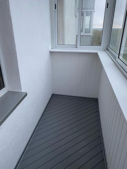 Ремонт на лоджии своими руками во время карантина. 05