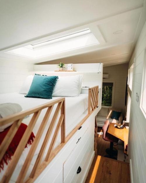 В последнее время не могу оторваться от таких небольших загородных домиков. 07