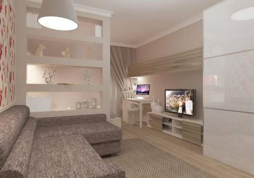 Дизайн небольших гостиных комнат. 03