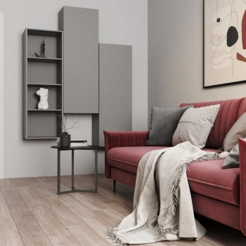 Очень лаконичная и в то же время сочная гостевая комната. 04