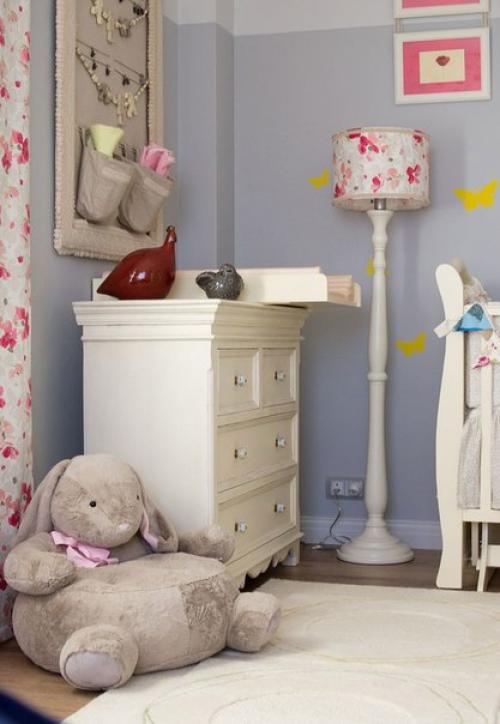 Детская комната для новорожденной девочки. 04
