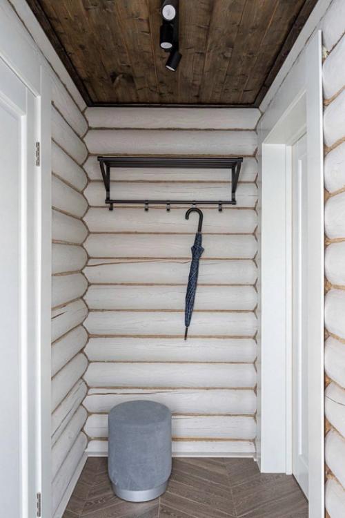 Красивый гостевой домик из бруса площадью 50 кв. 06 Красивый гостевой домик из бруса площадью 50 кв. 06