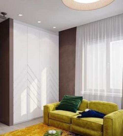 Детская комната для мальчика с яркими акцентами. 02