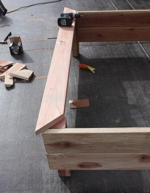 Мы создаем поднятую грядку своими руками. 05