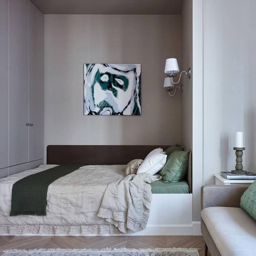 Хорошо обыграли планировку, очень приятная квартирка. 06