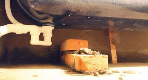 Установка чугунной ванны своими руками. 05 Установка чугунной ванны своими руками. 05