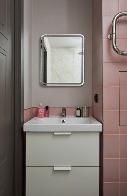 Небольшая, но изящная квартира для девушки, площадью 32 кв. 06