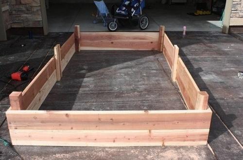 Мы создаем поднятую грядку своими руками. 04