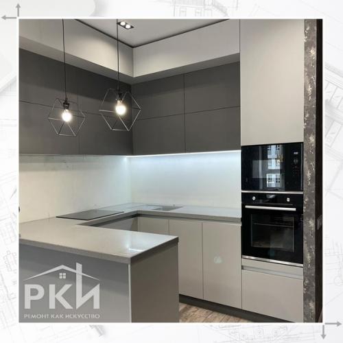 Идеальный вариант для кухни гостиной. 01