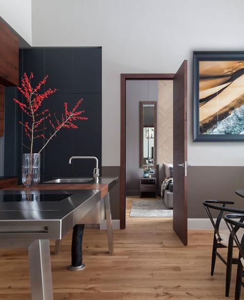 Очень стильная и оригинальная квартира. 04