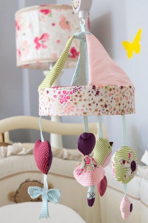 Детская комната для новорожденной девочки. 08