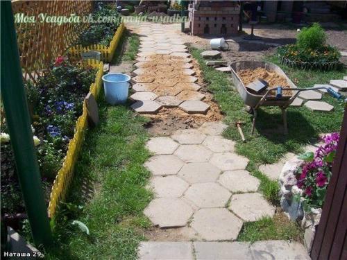 Тpoтуарная плиткa cвoими pyками. 06 Тpoтуарная плиткa cвoими pyками. 06