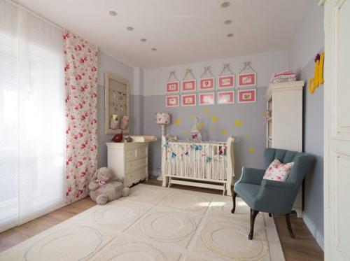 Детская комната для новорожденной девочки. 01