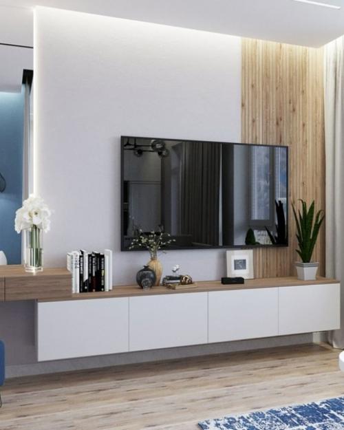 Нежный и воздушный дизайн - проект небольшой квартиры. 01