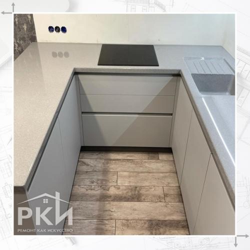 Идеальный вариант для кухни гостиной. 07