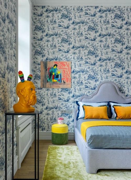 Дизайнеры любят использовать яркие цвета в своих интерьерах. 02