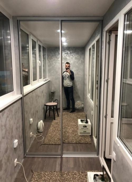 Ремонт на балконе руками хозяина балкона. 03