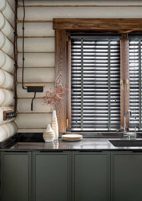 Красивый гостевой домик из бруса площадью 50 кв. 03 Красивый гостевой домик из бруса площадью 50 кв. 03