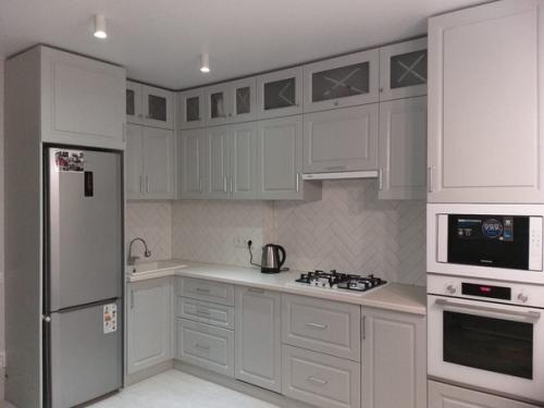 Ремонт на кухне.  До и после. 04