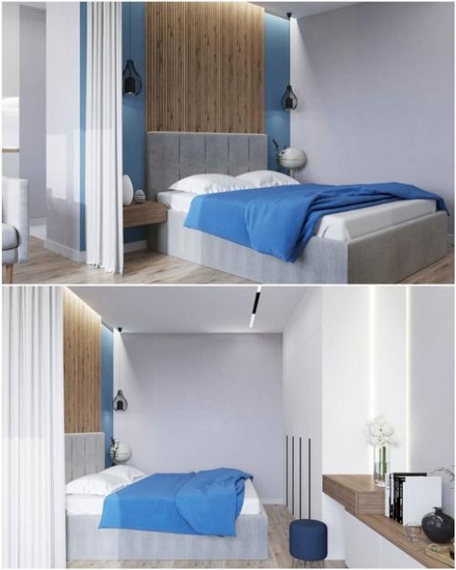 Нежный и воздушный дизайн - проект небольшой квартиры. 04