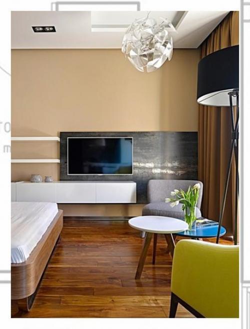 Дизайнер макс Касымов оформил интерьер маленькой квартиры в Москве. 04