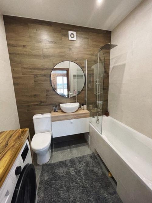 Площадь этой стильной квартиры - 45 кв. 07