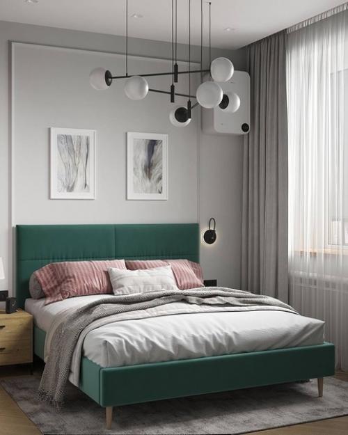 Светлый и насыщенный интерьер квартиры с яркими акцентами. 04