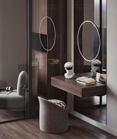 Очередной шикарный дизайн - проект небольшой квартиры с элементами лофта. 07