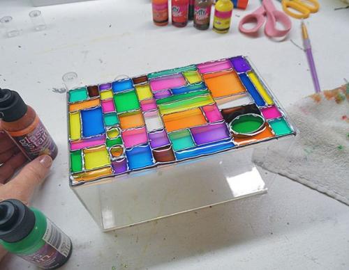 Техника создания витражей по своему эскизу. 02 Техника создания витражей по своему эскизу. 02