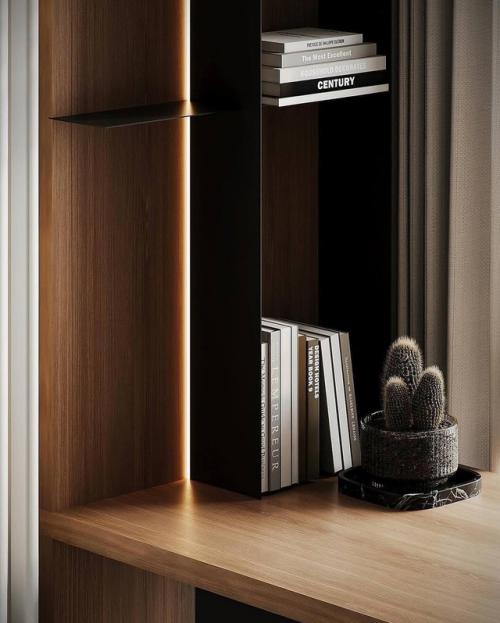 Интерьер однокомнатной квартиры в современном стиле. 04